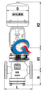 電動(dòng)防爆調(diào)節(jié)閥（雙座式）