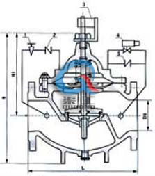 700X水泵控制閥 (結構圖)